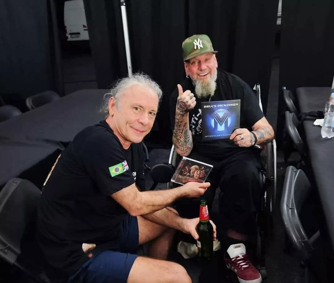 Iron Maiden : Bruce Dickinson et Paul Di'Anno se rencontrent pour la première fois